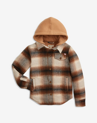 Appaman Glen Flannel Hoodie