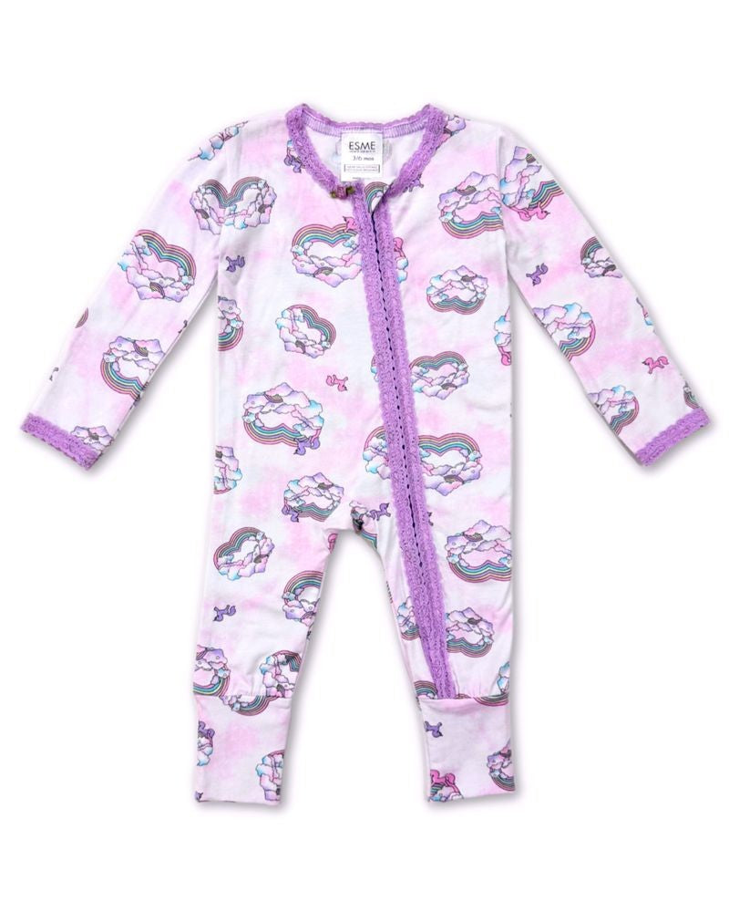 Esme Unicorn Love Convertible Onesie