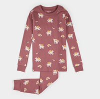 Petit Lem Rainbow Pegasus Print PJ Set