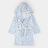 Petit Lem Daisy Print Plush Robe