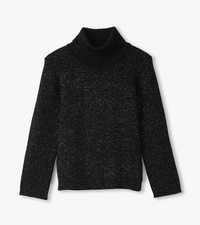 Hatley Black Glitter Turtleneck