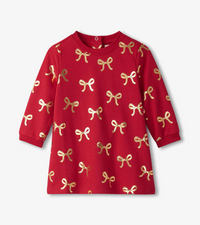 Hatley Gold Ribbon Dress