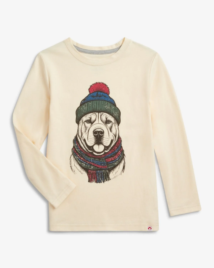 Appaman Winter Dog Long Sleeve Top