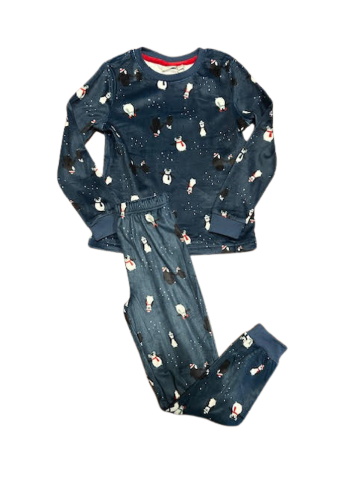 M.I.D Snowman Plush PJ Set