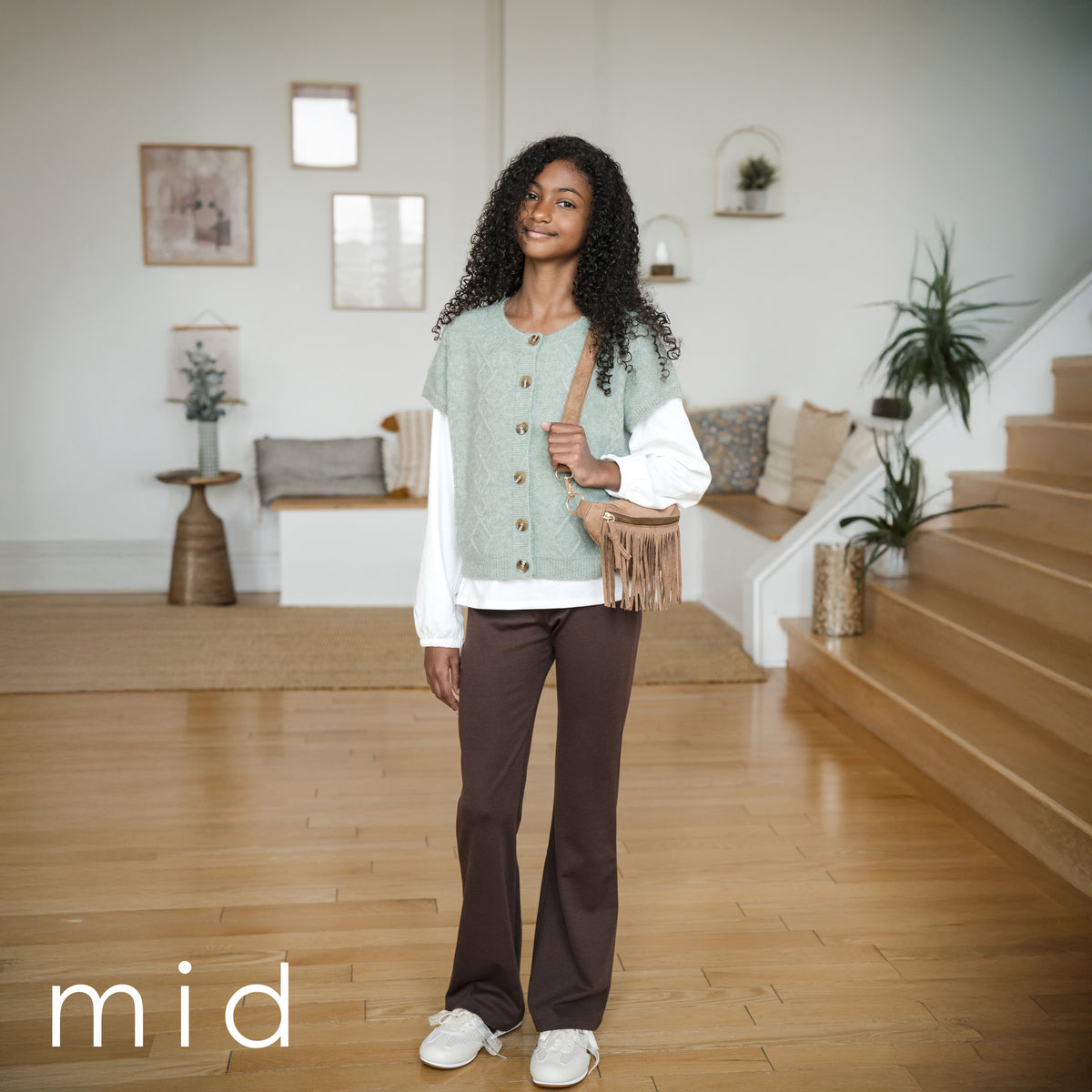 M.I.D Button Up Vest