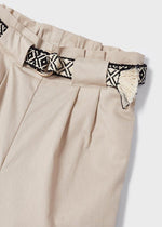 Mayoral Cropped Pant with Belt