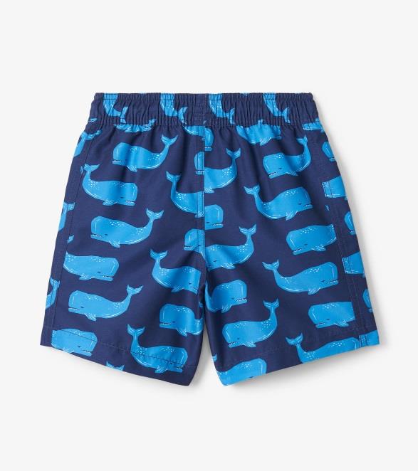 Hatley Swim Trunks - Block Whales Hatley Swim Trunks - Block Whales