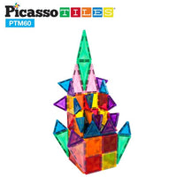 PicassoTiles 60pc Mini Diamond Magnetic Set