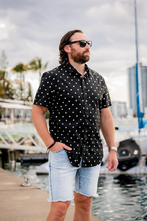 Beau Hudson Mens Miami Short Sleeve Shirt