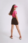 Mini Molly Short with Lace Edges