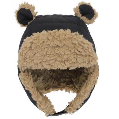 Cali Kids Nylon Bear Puffer Hat