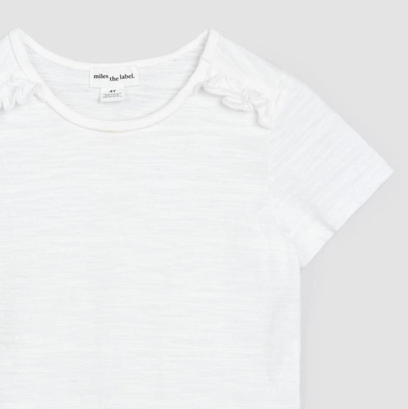 Miles The Label Textured Jersey T-Shirt