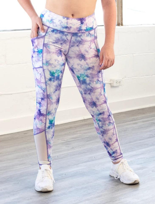 Jill Yoga Printed Side Pocket Legging