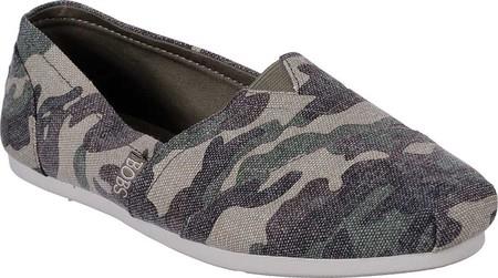 Skechers Women's BOBS Plush Camo Slip On Shoe
