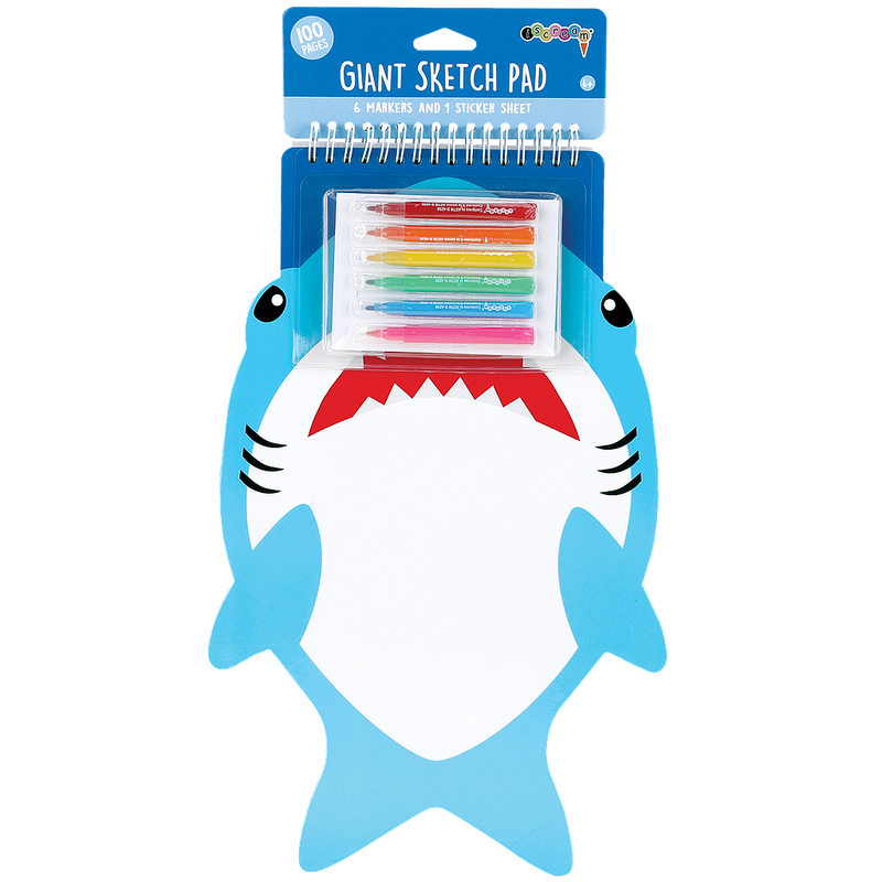 iScream Shark Giant Sketchpad