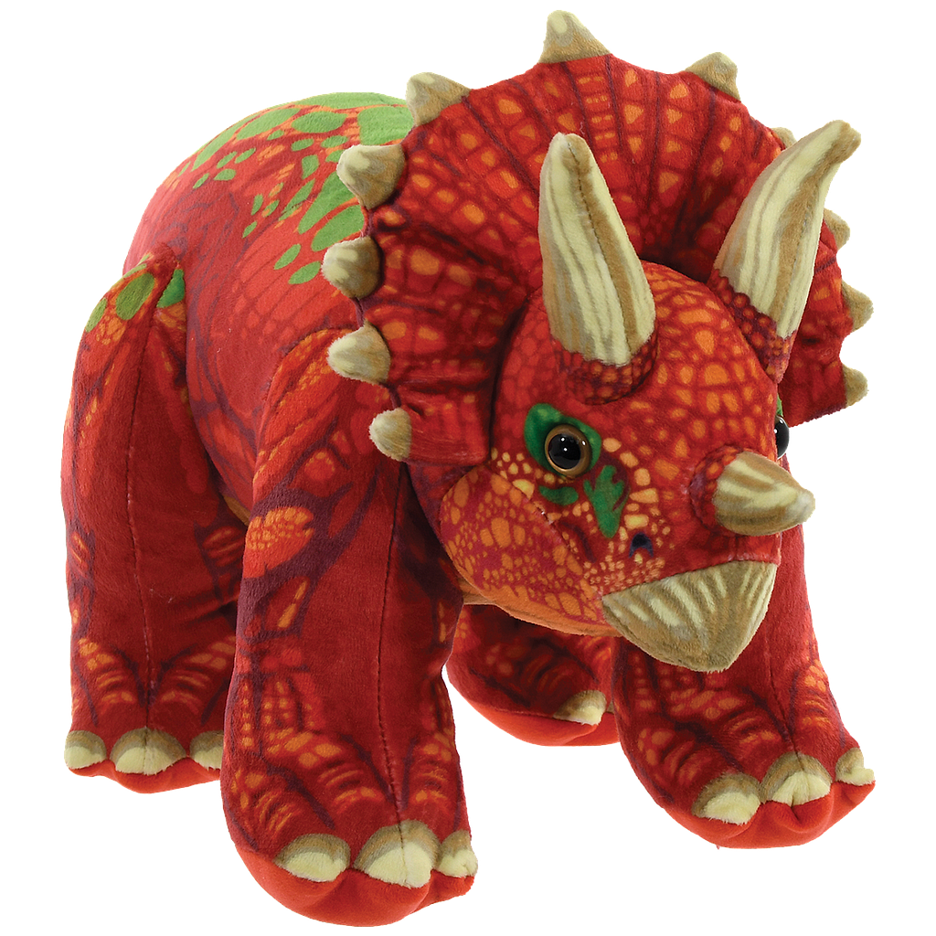 iScream Triceratops Stuffed Animal