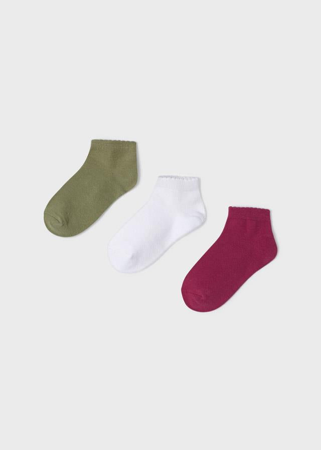 Mayoral 3pk Socks 10233