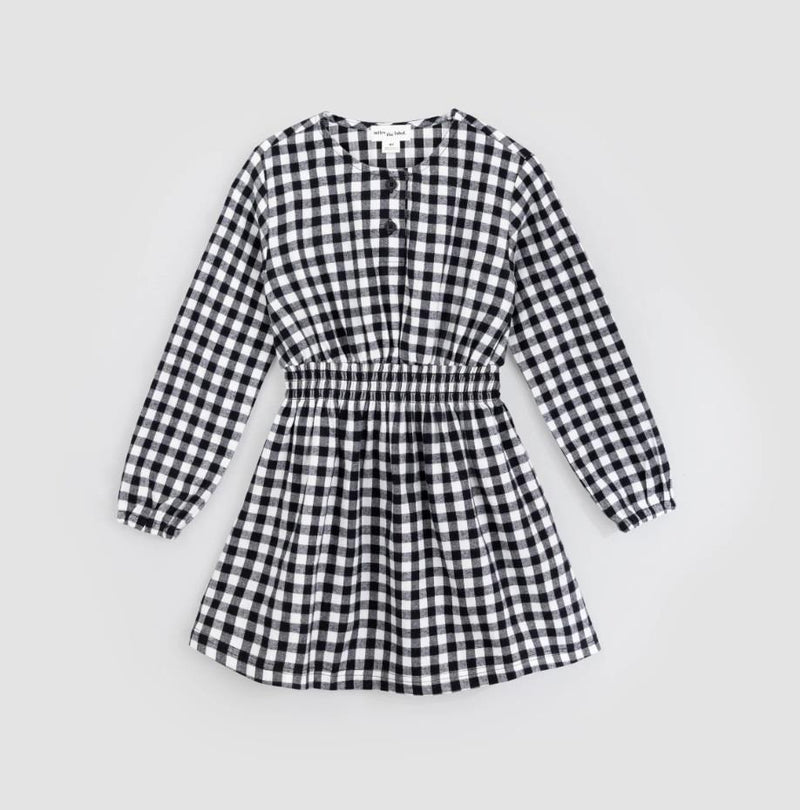 Miles The Label Checkered Flannel Dress