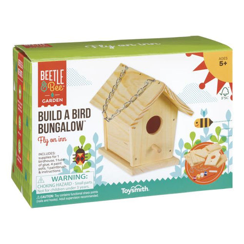 Toysmith Build and Paint a Bird Bungalow
