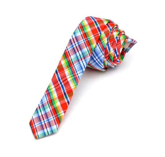 Appaman Firecracker Plaid Tie