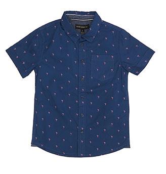 Silver Jeans Flamingo Collared Shirt