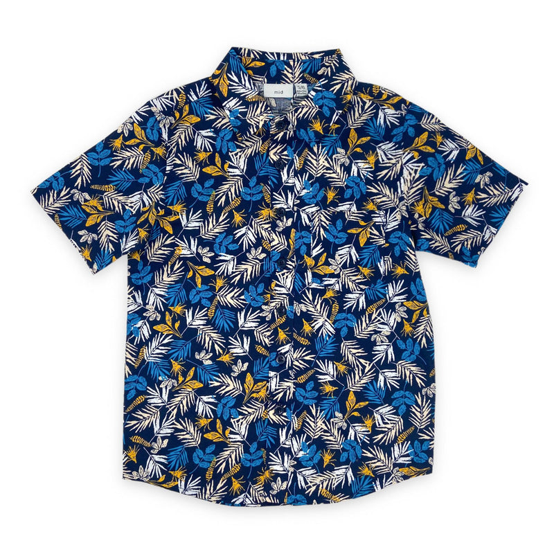 M.I.D Floral Collared Shirt