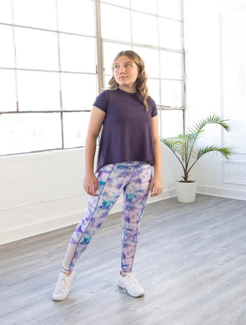 Jill Yoga Printed Side Pocket Legging